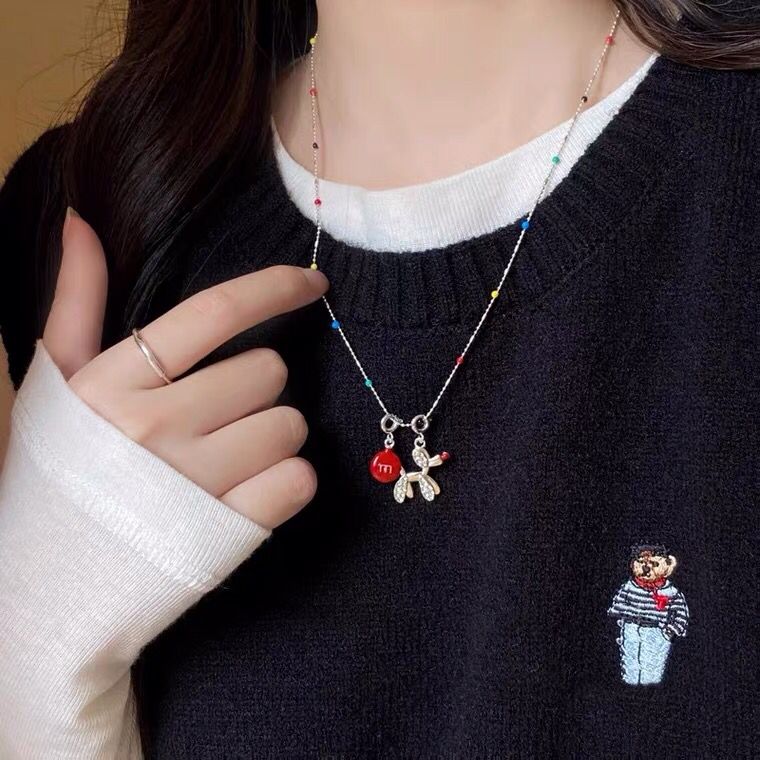 Necklace Cute Dog Design