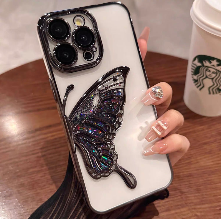 iPhone Case Quicksand Butterfly Design A