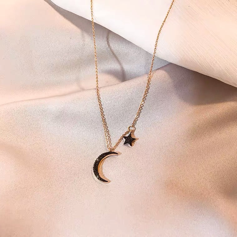 Necklace Legend of Star Moon Design