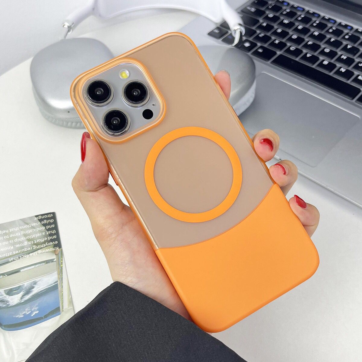 iPhone Case Removable Splicing Design