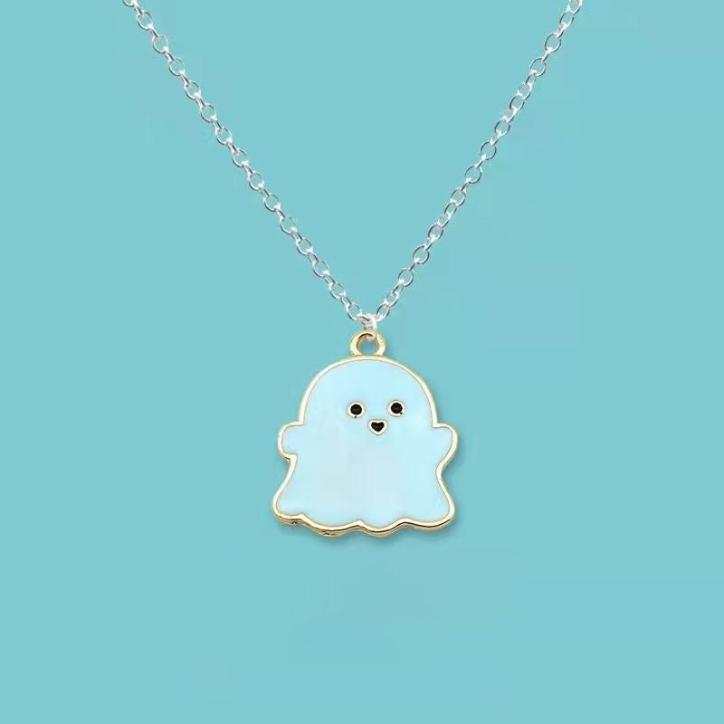 Necklace Halloween Series Gost Design A