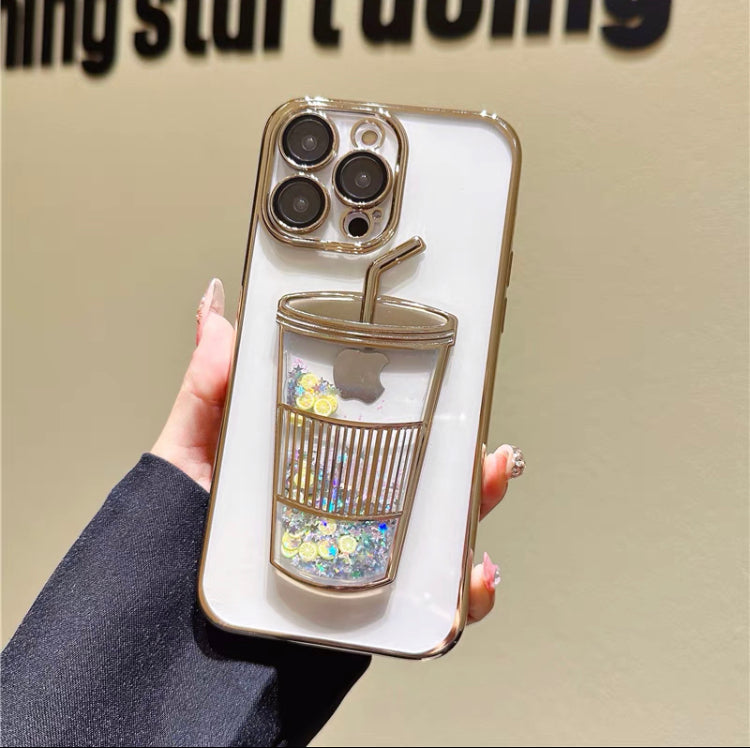 iPhone Case Quicksand Bottle Design A
