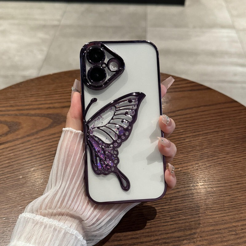 iPhone Case Quicksand Butterfly Design B