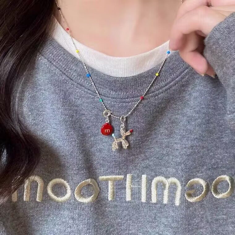 Necklace Cute Dog Design
