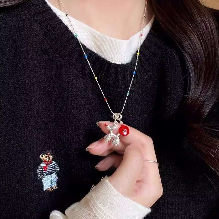Necklace Cute Dog Design