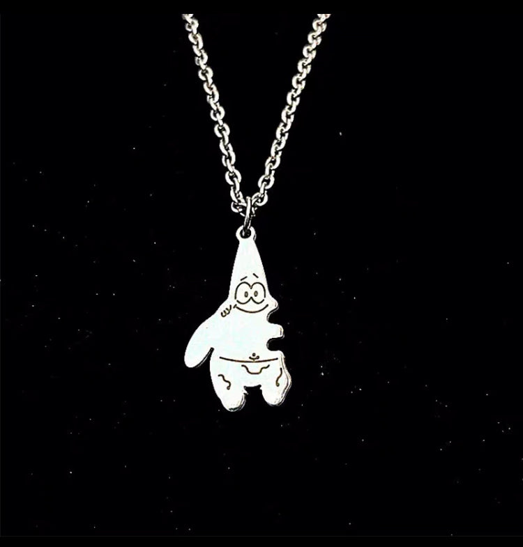 Necklace Couples SpongBob Design