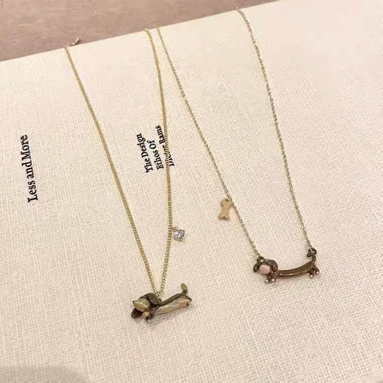 Necklace Cute Dachshund Design