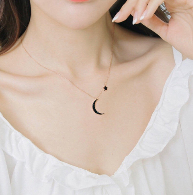 Necklace Legend of Star Moon Design