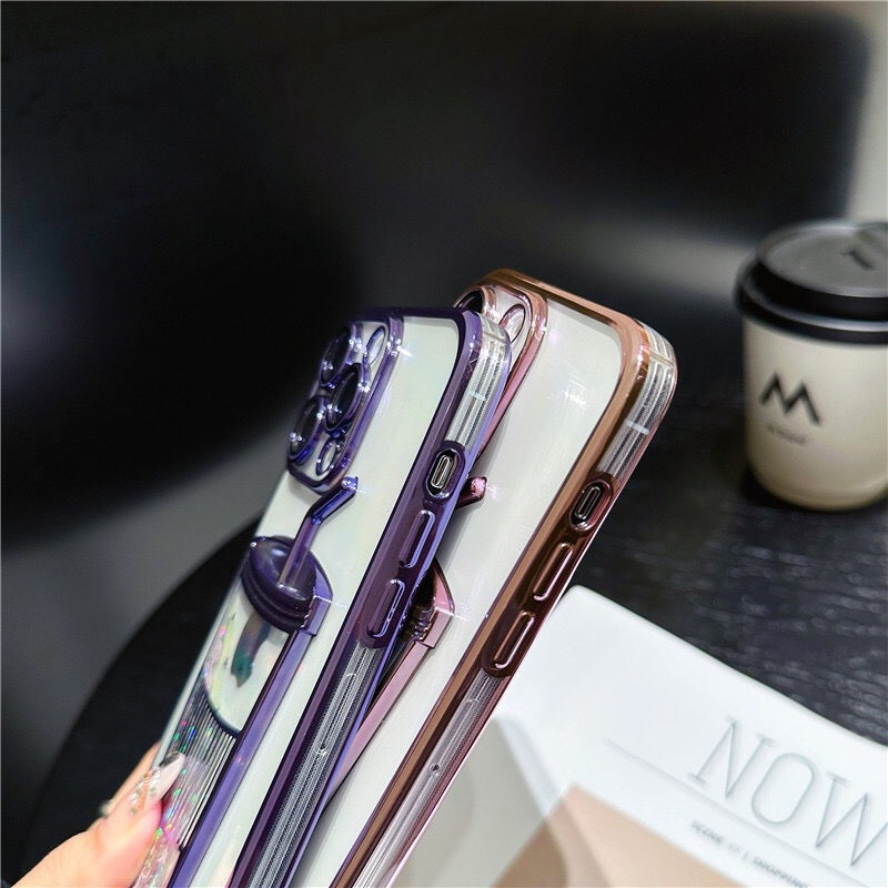 iPhone Case Quicksand Bottle Design A