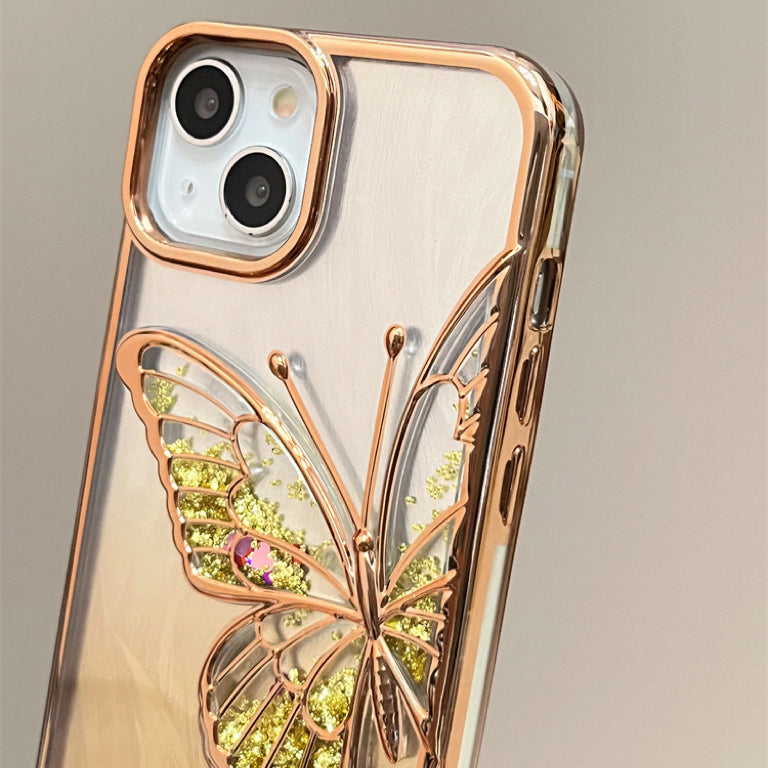 iPhone Case Quicksand Butterfly Design D