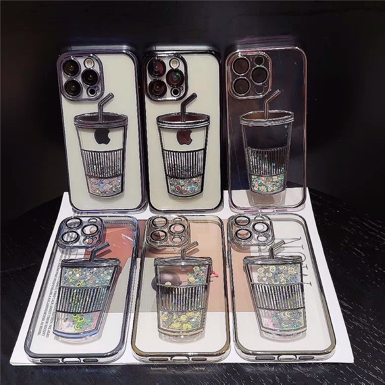 iPhone Case Quicksand Bottle Design A