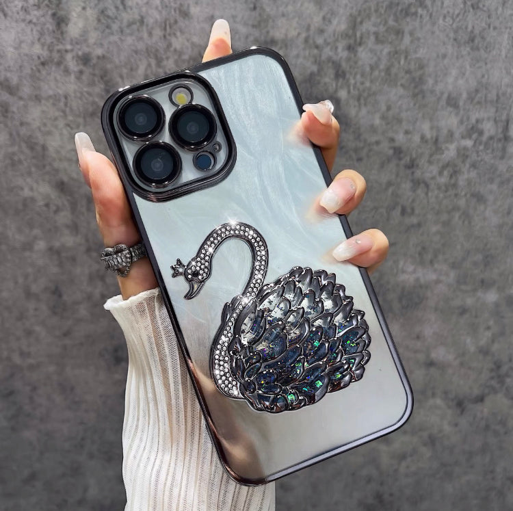 iPhone Case Quicksand Swan Design A