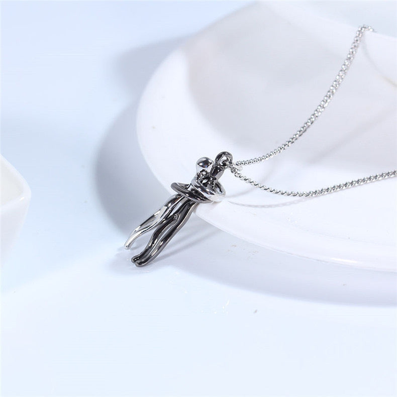 Necklace Hugging lovers Design B