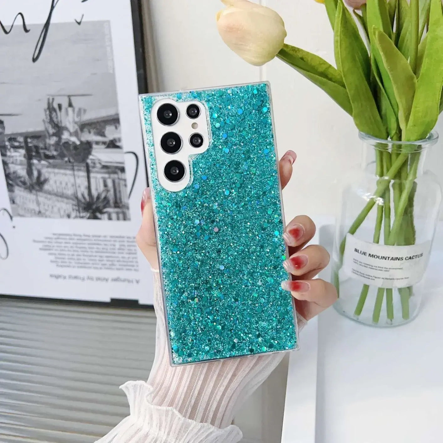 Samsung Case Glitter Sequins Design(Colors Series B)
