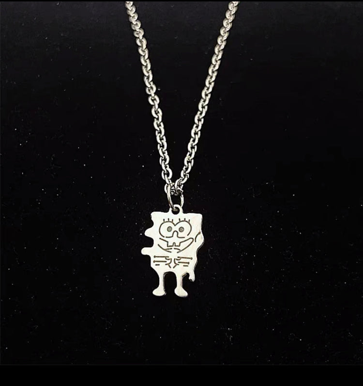Necklace Couples SpongBob Design