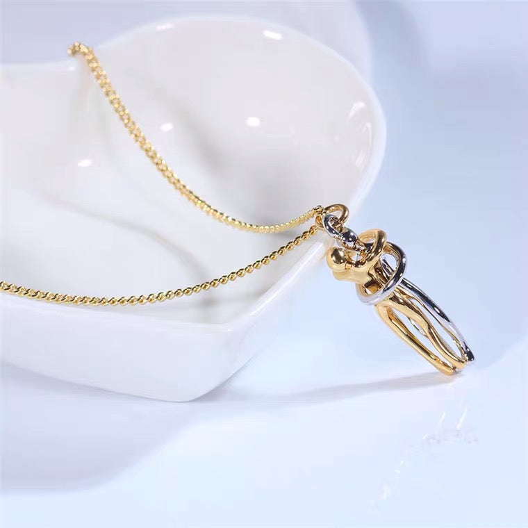 Necklace Hugging lovers Design A