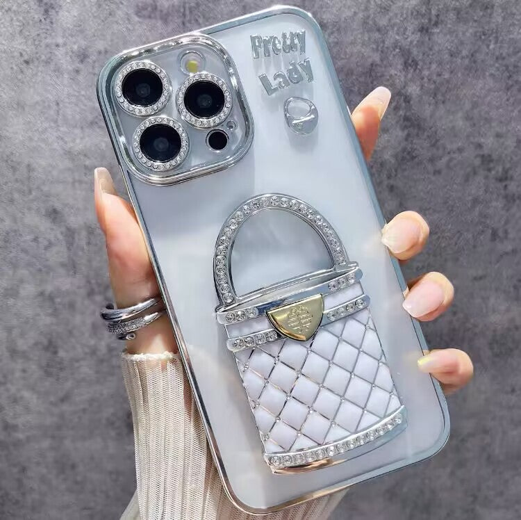 iPhone Case Bag Design A with A Mirror Stand