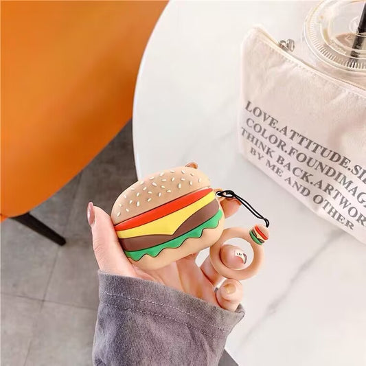 AirPods Case Cartoon Design C with A Hook