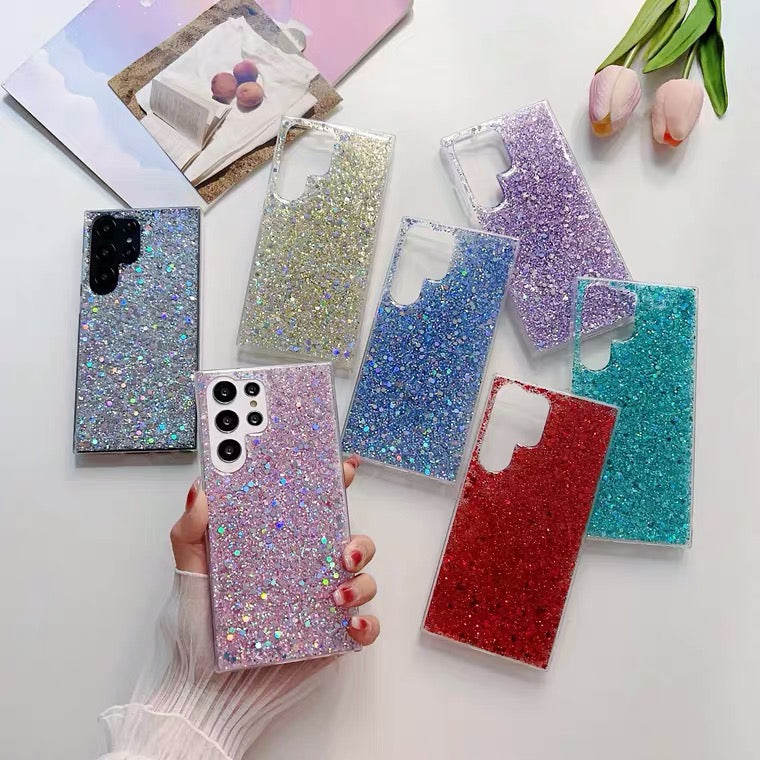 Samsung Case Glitter Sequins Design(Colors Series B)