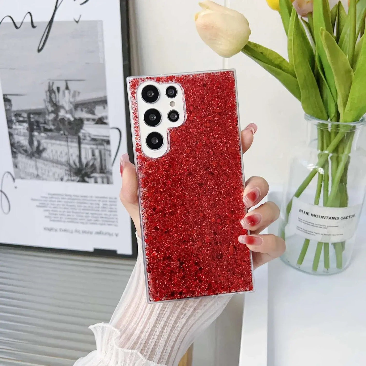 Samsung Case Glitter Sequins Design(Colors Series B)