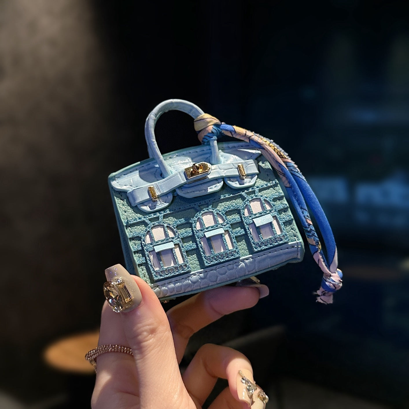 AirPods Case Mini Bag Design A-5(Colors Series B）