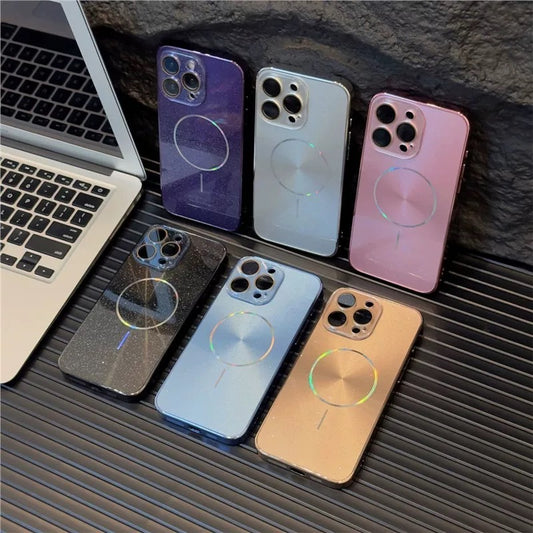 iPhone Case Aurora Design with MagSafe(Colors Series A)