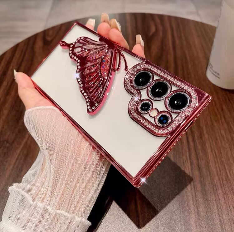 Samsung Case Quicksand Butterfly Design A