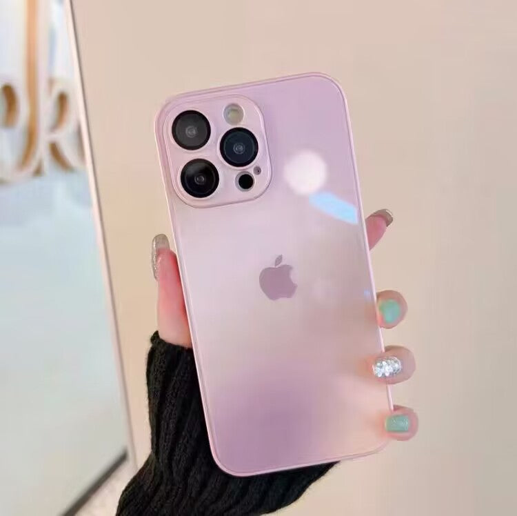 iPhone Case Gradient Color AG Glass Design