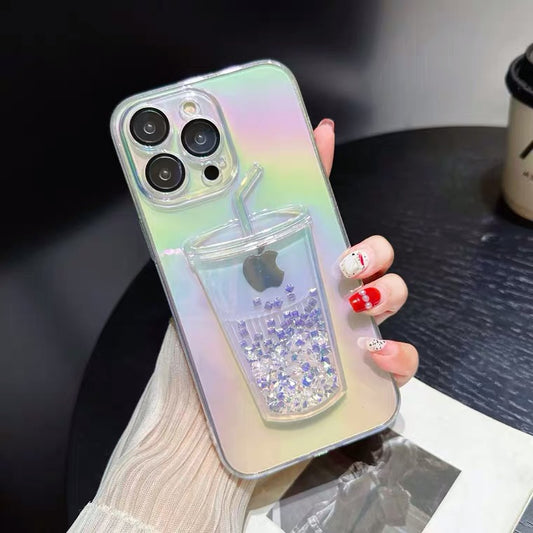 iPhone Case Quicksand Bottle Design B C-02