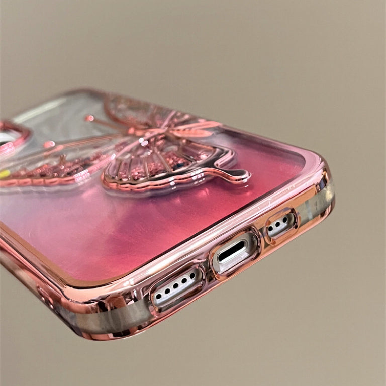 iPhone Case Quicksand Butterfly Design D