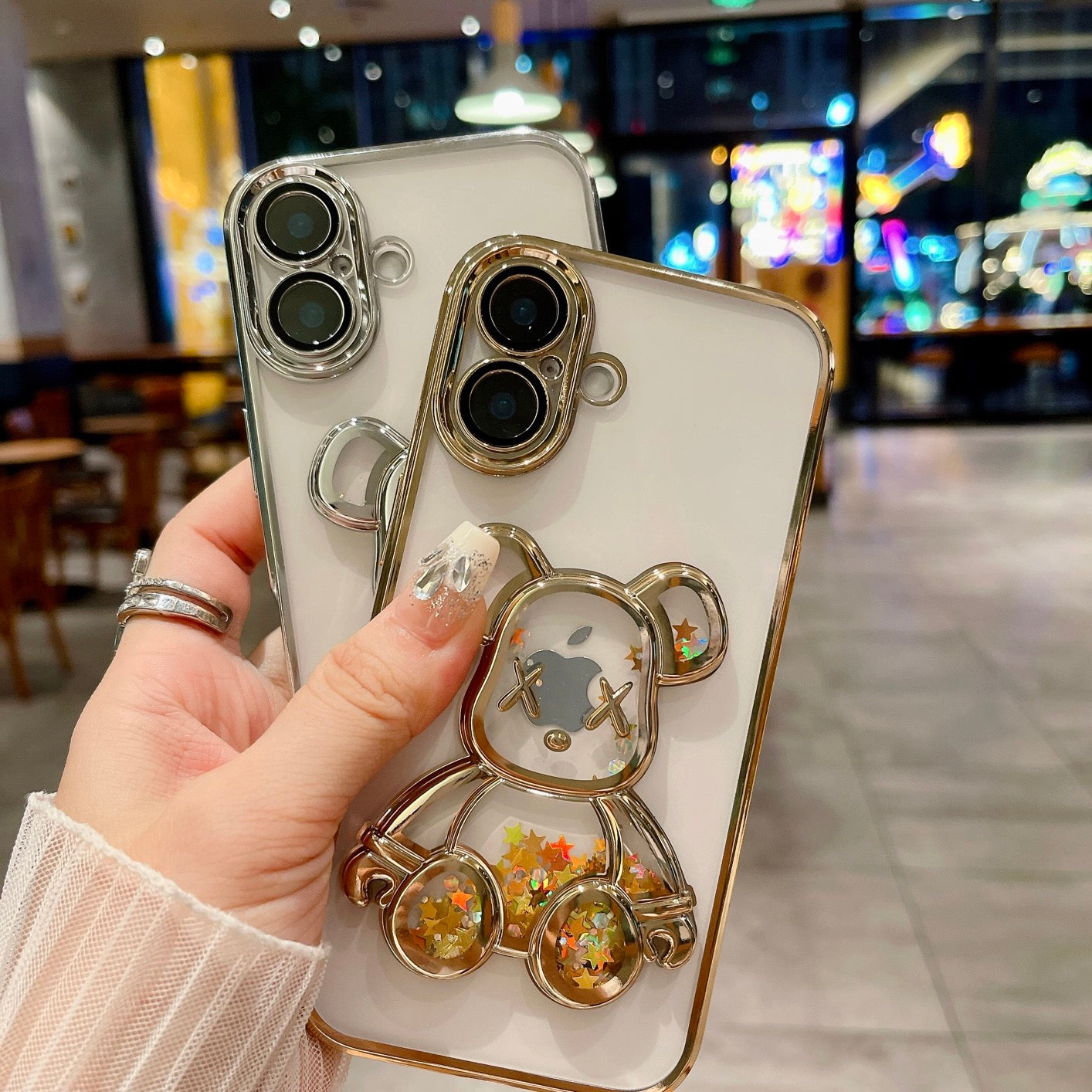 iPhone Case Quicksand Bear Design B