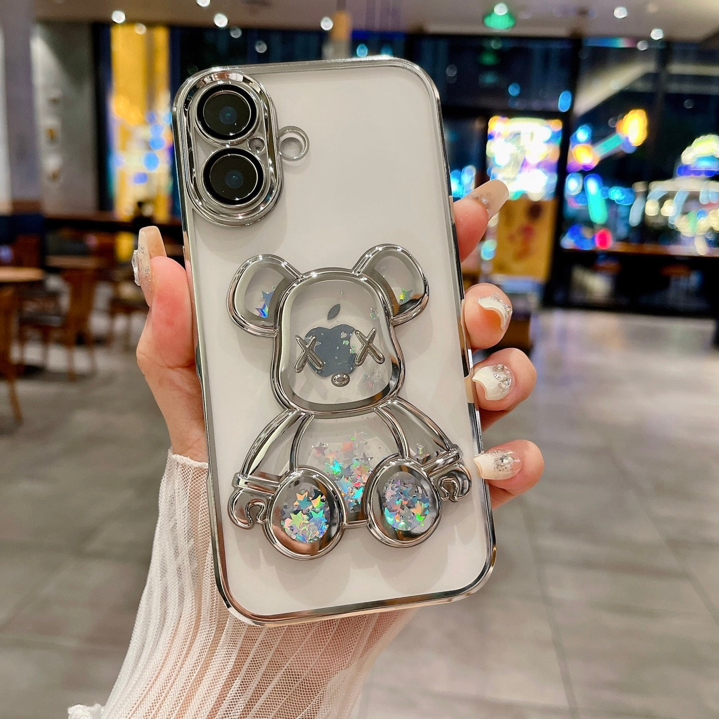 iPhone Case Quicksand Bear Design B