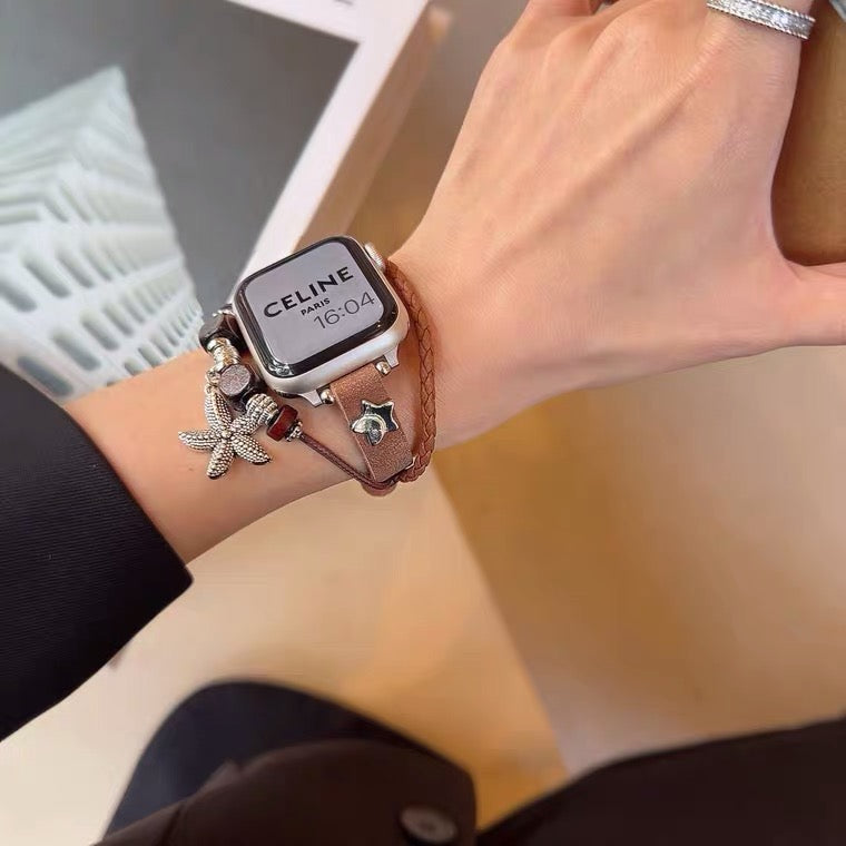 Apple Watch Band Retro PU Design