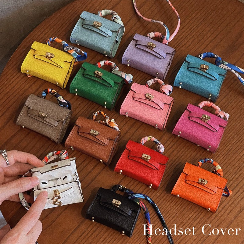 AirPods Case Mini Bag Design A-1(Colors Series B)