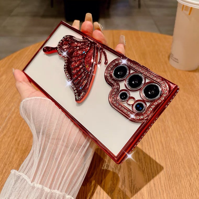 Samsung Case Quicksand Butterfly Design A