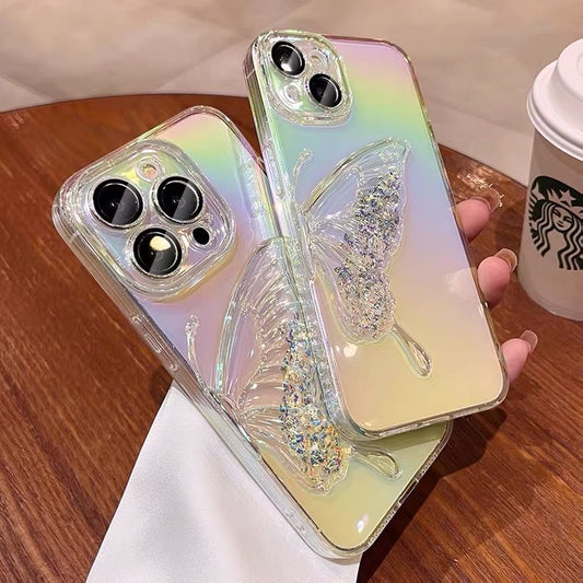 iPhone Case Quicksand Butterfly Design C
