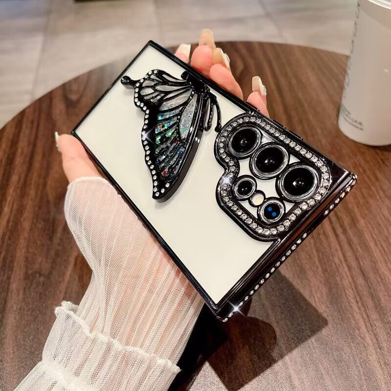 Samsung Case Quicksand Butterfly Design A