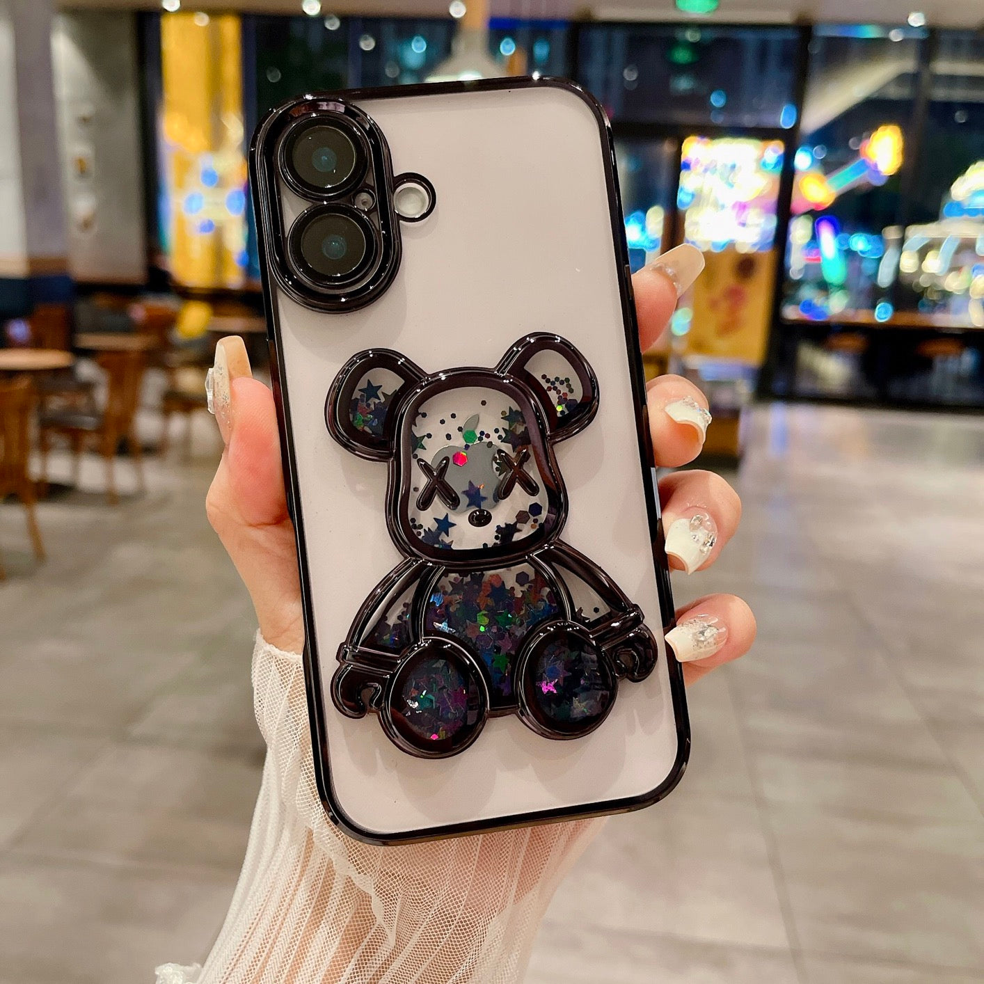 iPhone Case Quicksand Bear Design B