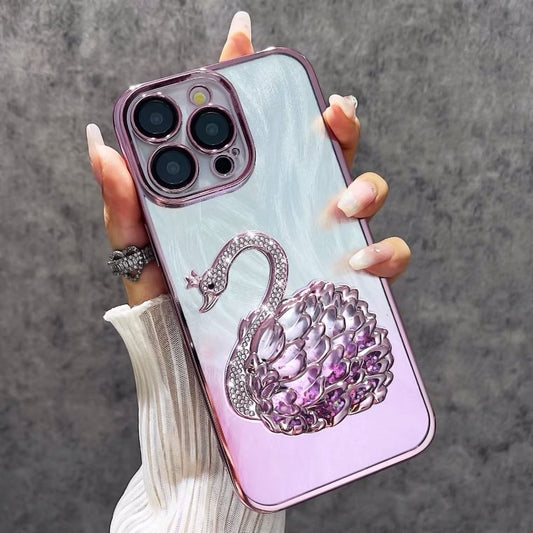 iPhone Case Quicksand Swan Design A