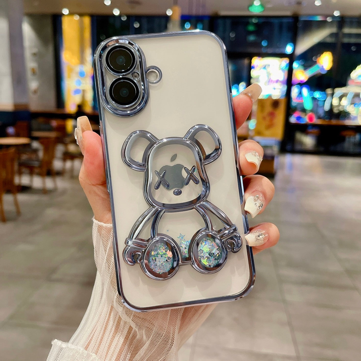 iPhone Case Quicksand Bear Design B