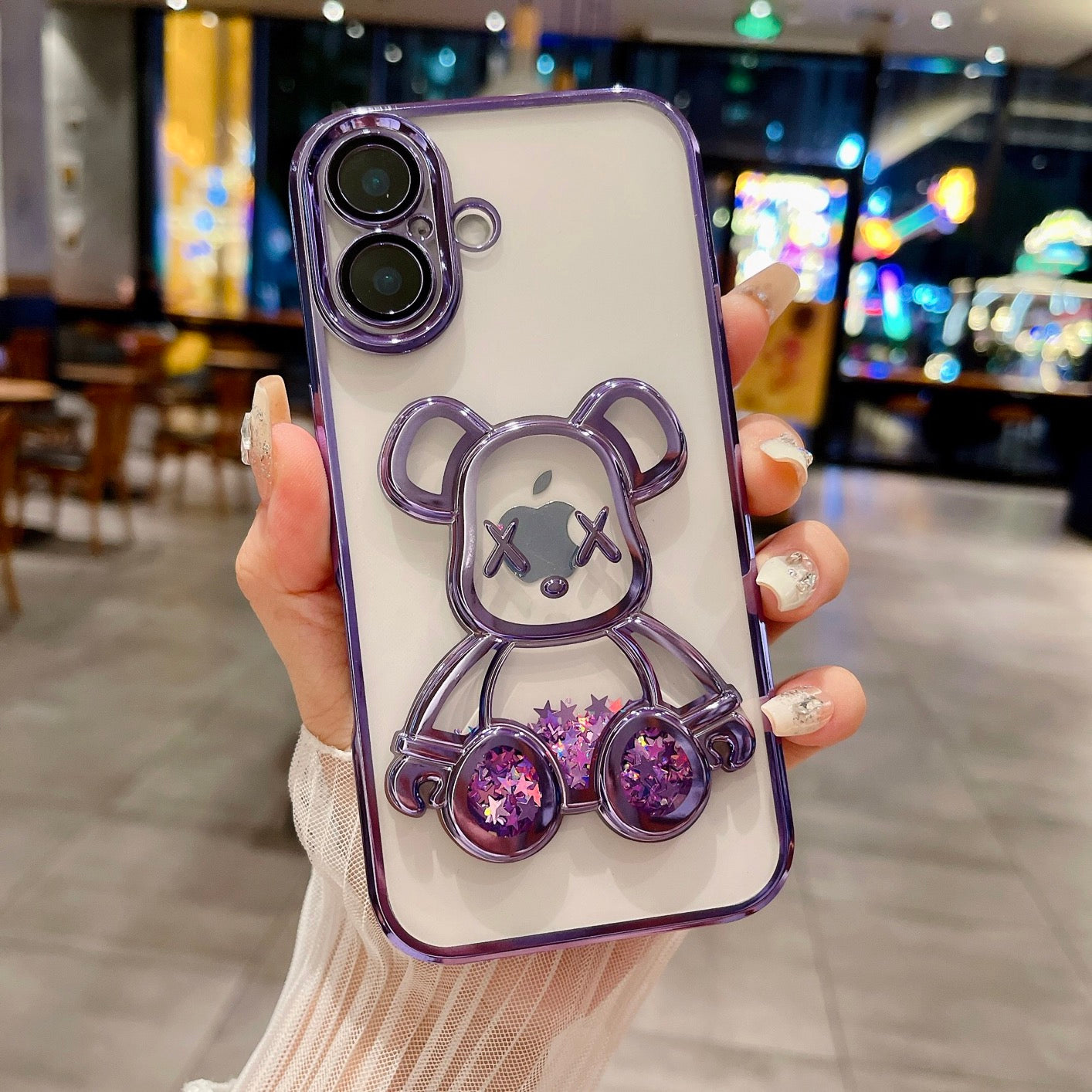 iPhone Case Quicksand Bear Design B