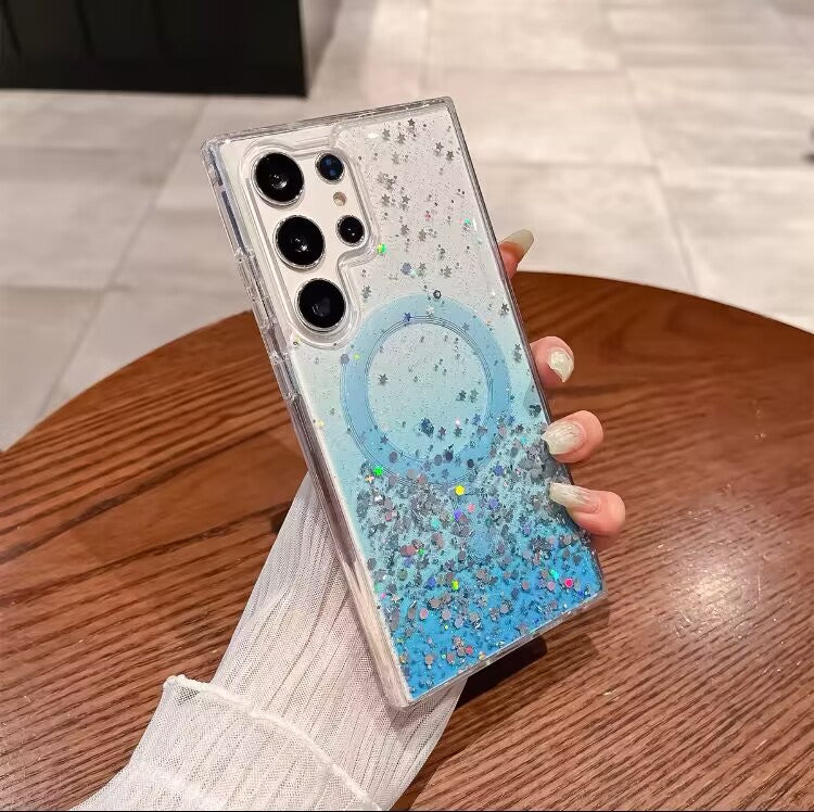 Samsung Case Clear Starry Sky Design(Colors Series A)