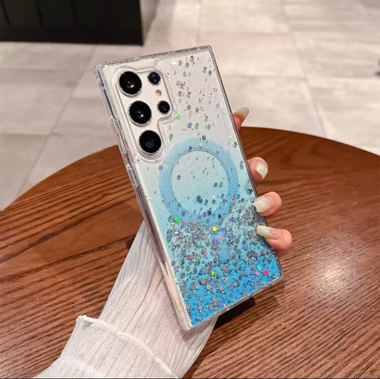 Samsung Case Clear Starry Sky Design(Colors Series C)