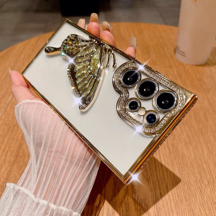 Samsung Case Quicksand Butterfly Design A