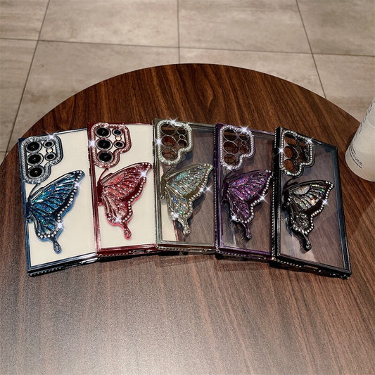 Samsung Case Quicksand Butterfly Design A