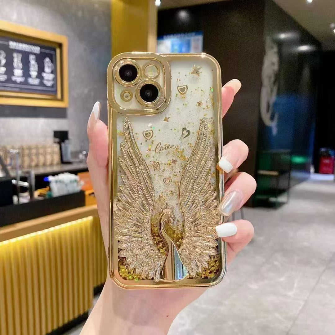 iPhone Case Quicksand Swan Design C