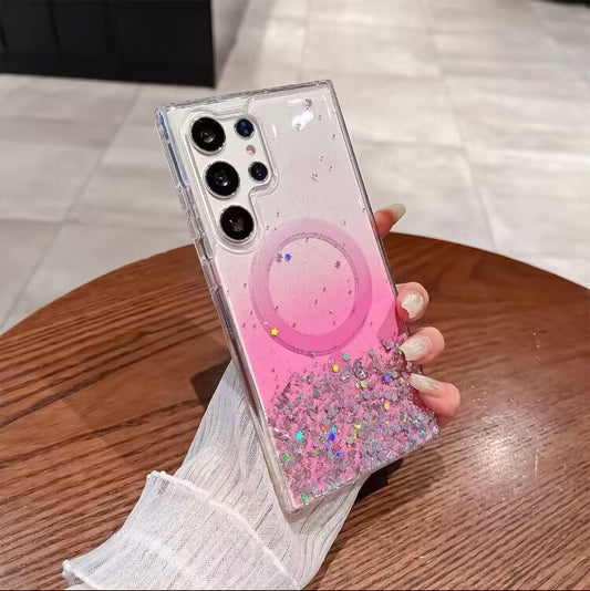 Samsung Case Clear Starry Sky Design(Colors Series A)