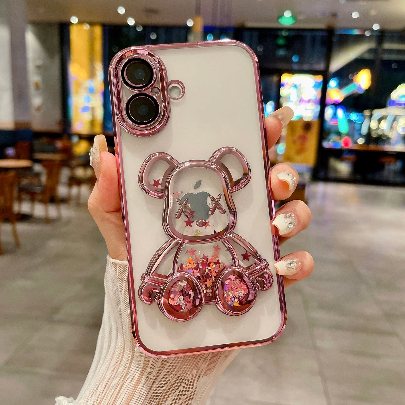 iPhone Case Quicksand Bear Design B
