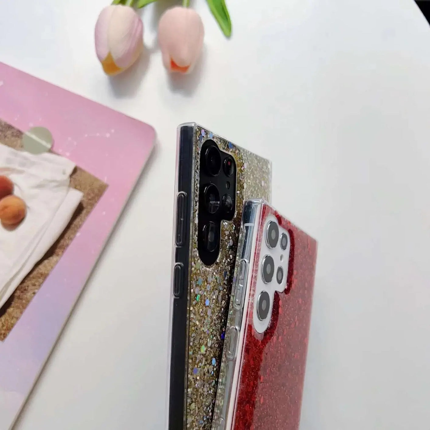 Samsung Case Glitter Sequins Design(Colors Series B)