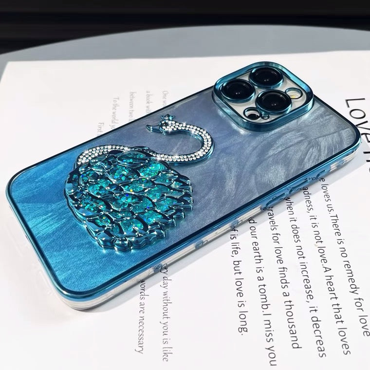 iPhone Case Quicksand Swan Design A
